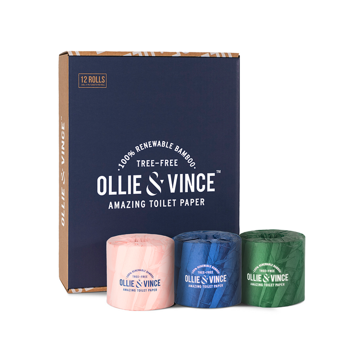 Ollie & Vince Premium Bamboo Toilet Paper