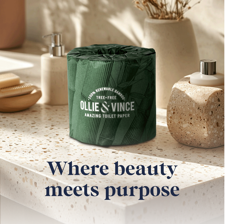 Ollie & Vince Premium Bamboo Toilet Paper