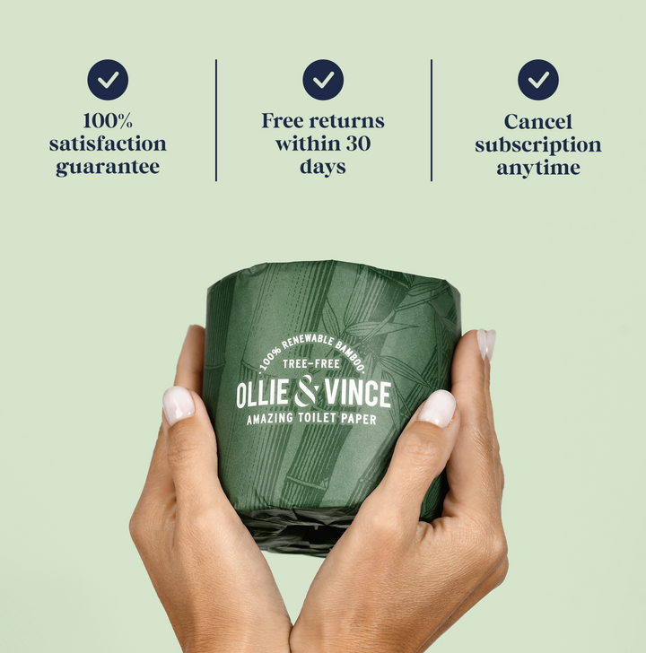 Ollie & Vince Premium Bamboo Toilet Paper